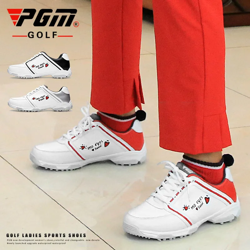 

PGM 2020 New Golf Women's Sneakers Fashion Breathable Women's Shoes Waterproof Shoes Anti-Slip Spikes Sneakers