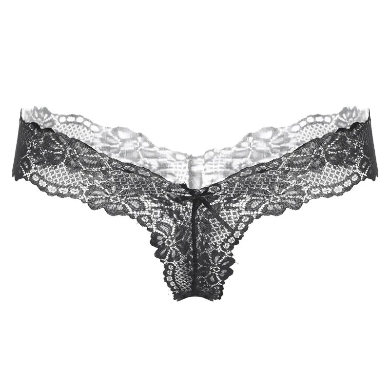 Женские сексуальные кружевные подштанники прозрачные с низкой талией милые
