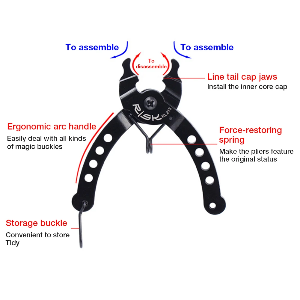 

Bike Chain Plier Missing Link tool Opener Closer Remover Bicycle Chain Pliers Bike Tools fit to All Speed Chains Repair