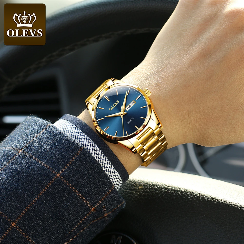 

Classic Men Watch Stainless Steel Business Watches Waterproof Reloj Hombre Casual Clock Luxury Quartz Wristwatch