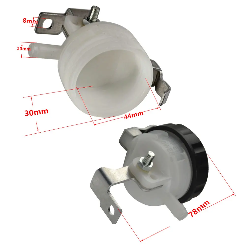 Тормозной резервуар жидкость Передняя бутылка мотоцикла главный цилиндр
