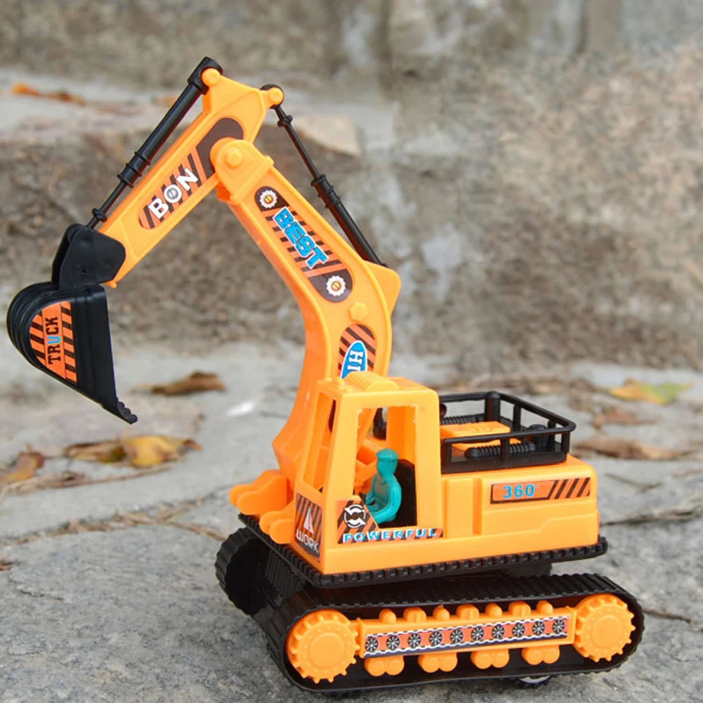 

1:12 Model Children Toy Gift Engineering Vehicles Excavator New Truck Simulation Inertia 22*7.5*17cm