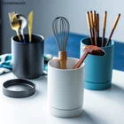 Керамические палочки для еды клетка Многофункциональные кухонные столовые приборы стеллаж для хранения стока для кухни держатель Органайзер для экономии места подставка