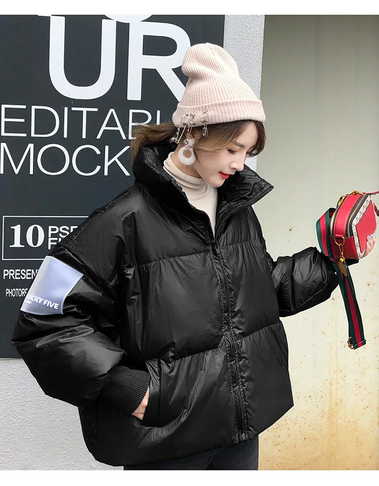 Новинка года; яркое утепленное пальто для лица; модное женское платье в Корейском стиле с белым утиным пухом; одно Сменное платье для волос
