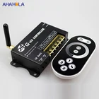 Регулятор яркости для светодиодных лент, сенсорный контроллер, 2,4G, 5 В, 12 В, 24 В постоянного тока