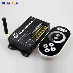 Регулятор яркости для светодиодных лент, сенсорный контроллер, 2,4G, 5 В, 12 В, 24 В постоянного тока
