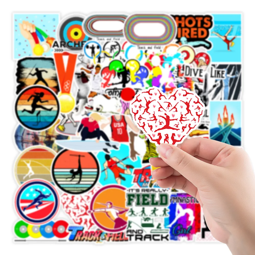 50 шт. водонепроницаемые наклейки для чемоданов и велосипедов | Дом сад