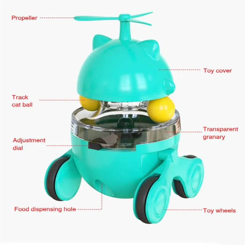 Интерактивная игрушка для кошек IQ терапии шар неваляшка проигрыватель Еда мяч