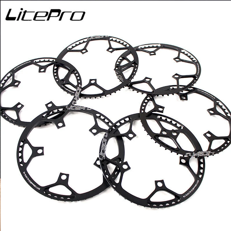 Litepro MTB велосипедная звезда 130BCD складной шатун для горного велосипеда 42-58T