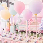 Большие пастельные шары Ohoho 1836 дюйма, шары-макароны для крестин, для девочек, для будущей мамы, матовые конфетные шарики, украшение для дня рождения, для свадьбы