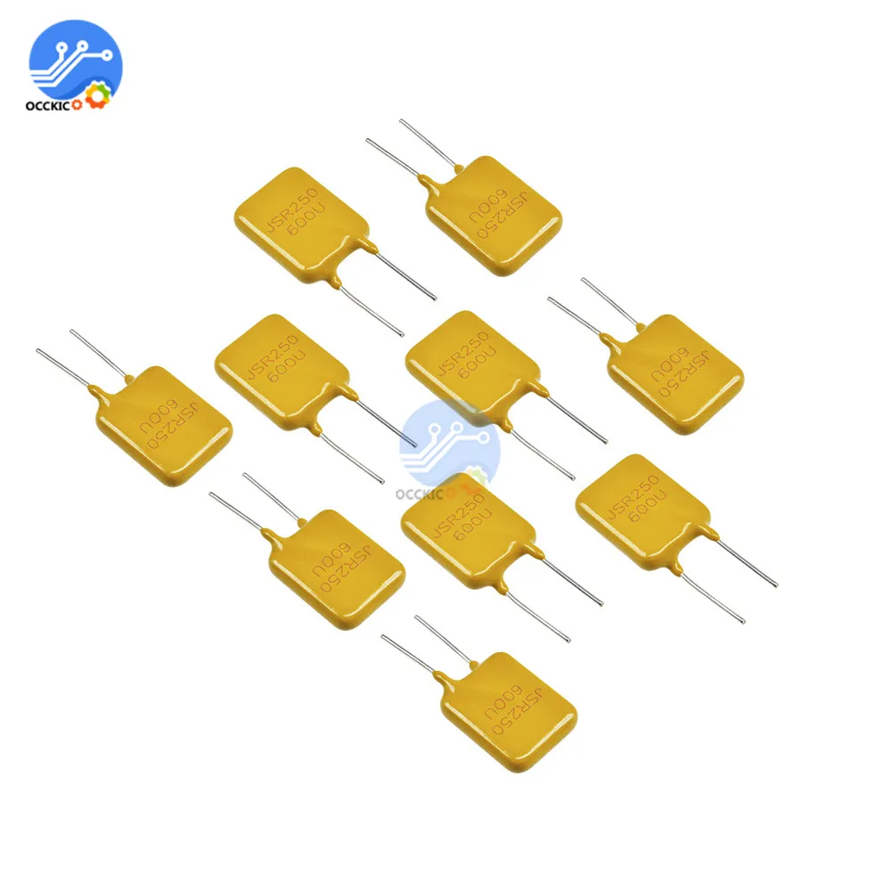 10 шт. 0.65A250V 650mA полипереключатель перестраиваемый предохранитель поли