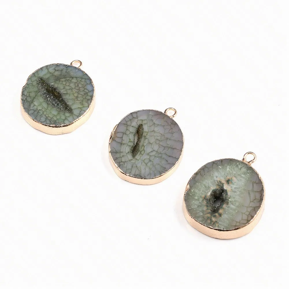 Натуральный камень модная геометрическая форма Ранда для рукоделия материалы