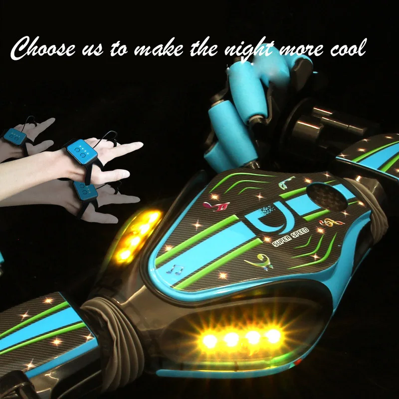 Новый Радиоуправляемый автомобиль один щелчок деформация скалолазание