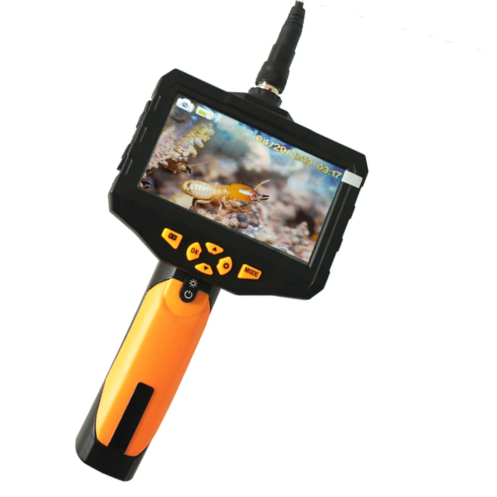 Detector de termitas de v&iacute;deo, monitoreo de peligro con lente endosc&oacute;pica, herramienta de Control de hormigas-5