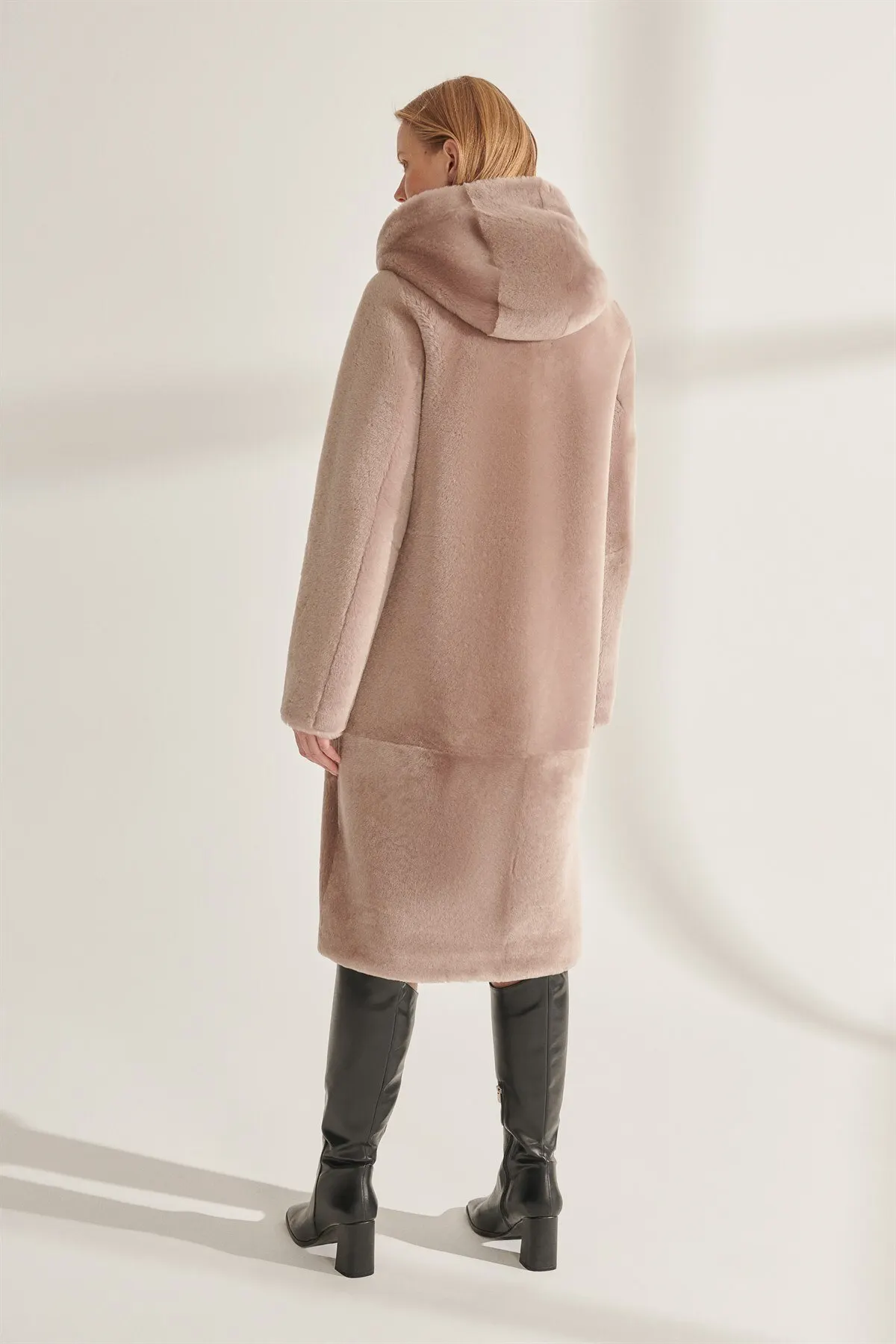 Women's Plush Parka Real Fur Coats Sheepskin Overcoat Winter Clothes Warm Outerwear Long Plush Outfits New Street Fashion