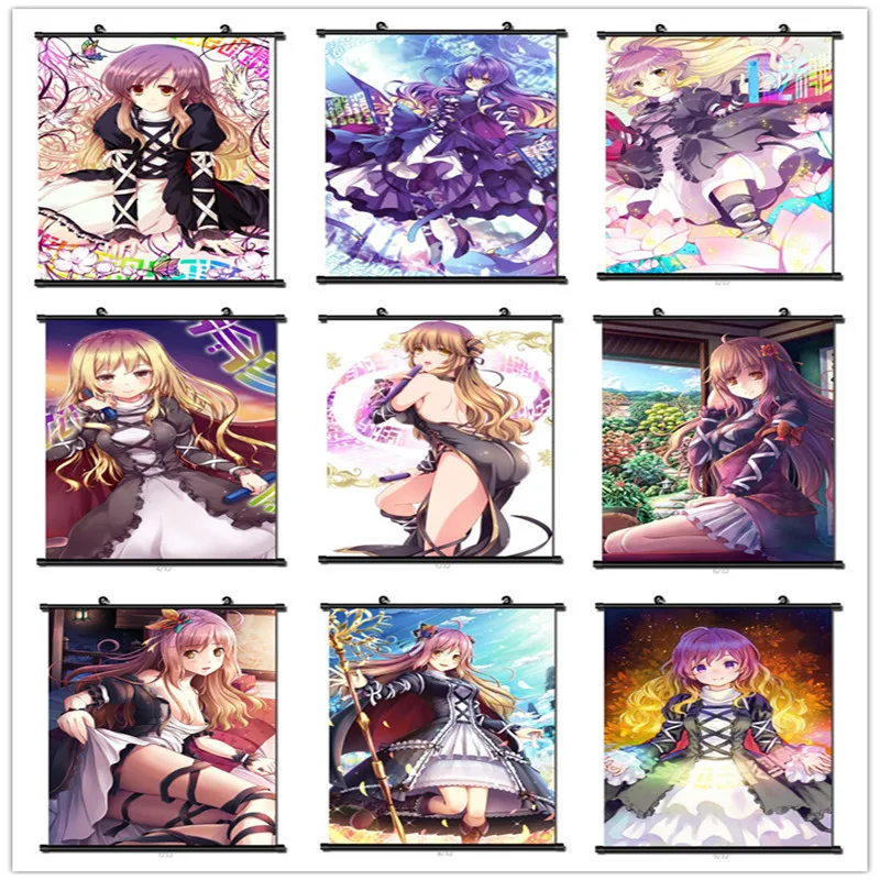 Японское декоративное изображение Аниме TouHou проект неопределенные