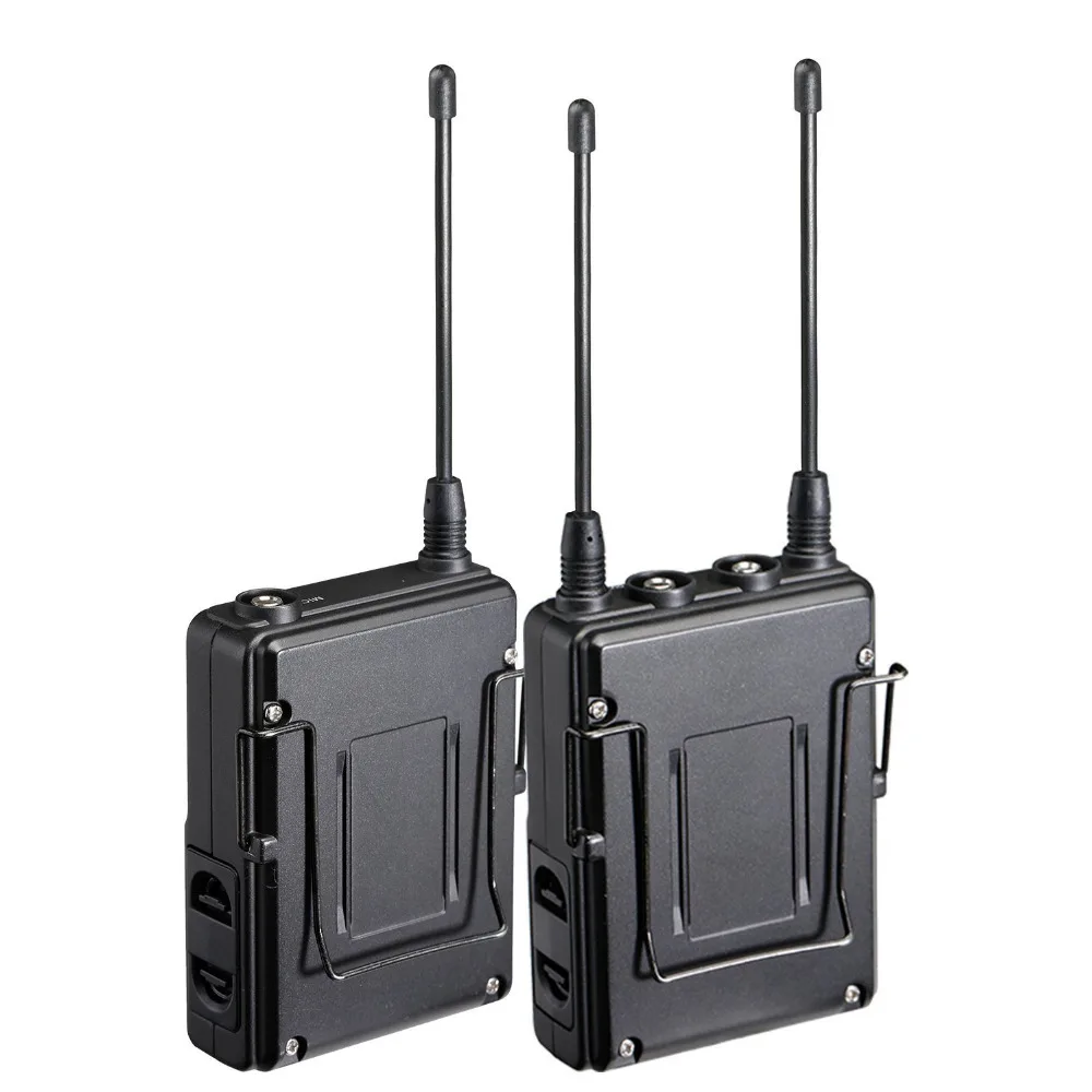 

Saramonic UWMIC9 Broadcast UHF Camera Wireless Lavalier Microphone System Transmitters +One Receiver for DSLR Camcorder