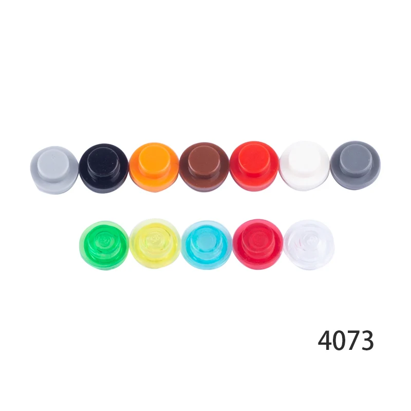 

MOC Compatible 4073 Small Particle Building Block Parts 1x1 Small Round Plate Decorative Puzzle Assembly Toys