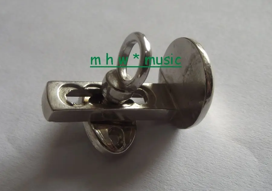 

1 sets clarinet hand holder outfit nickel plated with 2 screws