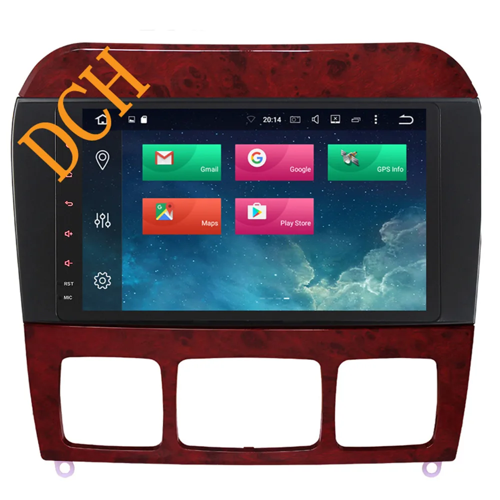 Магнитола с восьмиядерным процессором Android 10 0 для Mercedes Benz S CL Class W220 W215 S280 S320 S350 S400