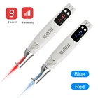 Синяякрасная лазерная ручка пикосекунда, профессиональная лазерная ручка для удаления татуировок, средство для удаления веснушек, акне, машина для удаления пигментных пятен на родинках