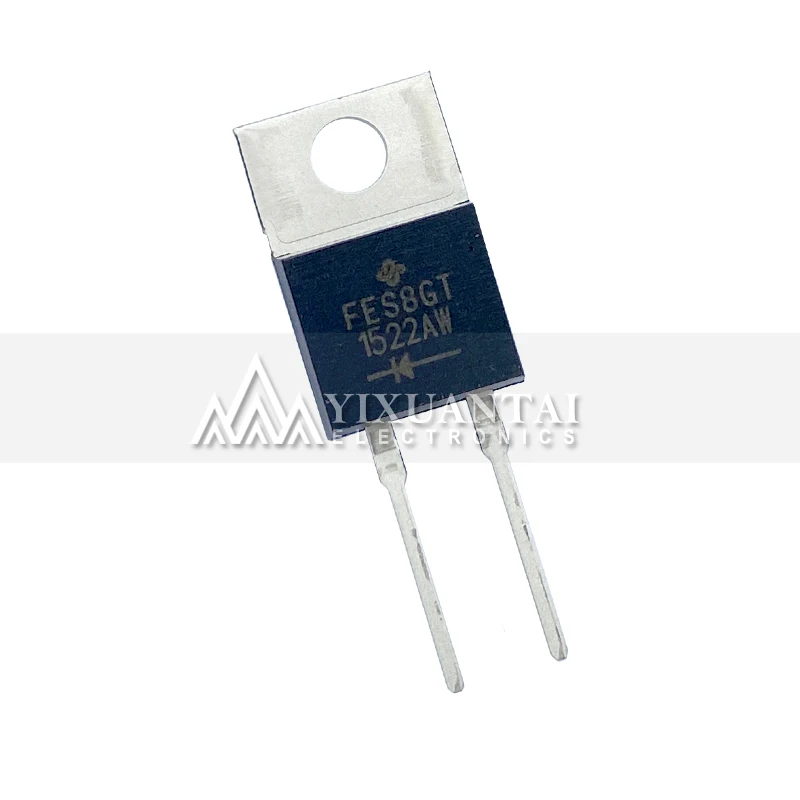 

10pcs/lot 100% NEW origina FES8GT 400V 8A TO-220 TO220 Triode Transistor TO-220 Fast recovery rectifier diode