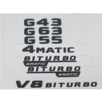 for mercedes benz black w463 g43 g63 g55 g65 g63s amg emblem v8 biturbo 4matic 4matic emblems badges