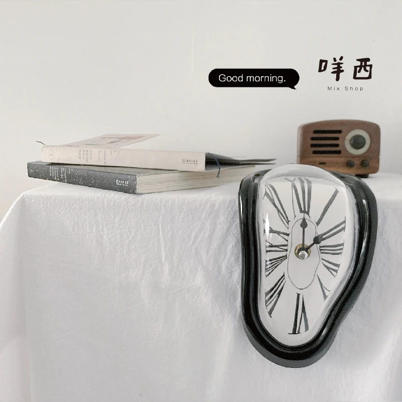 

Black And White Fashion Wall Clock Silent Battery Nordic Clocks Wall Home Decor Relogio De Parede Living Room DecorBK50BG