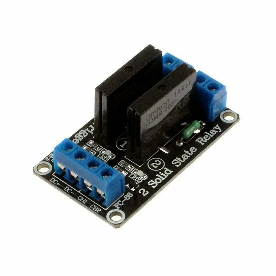 

5V 2 Channel 240V SSR High Level Solid State Relay