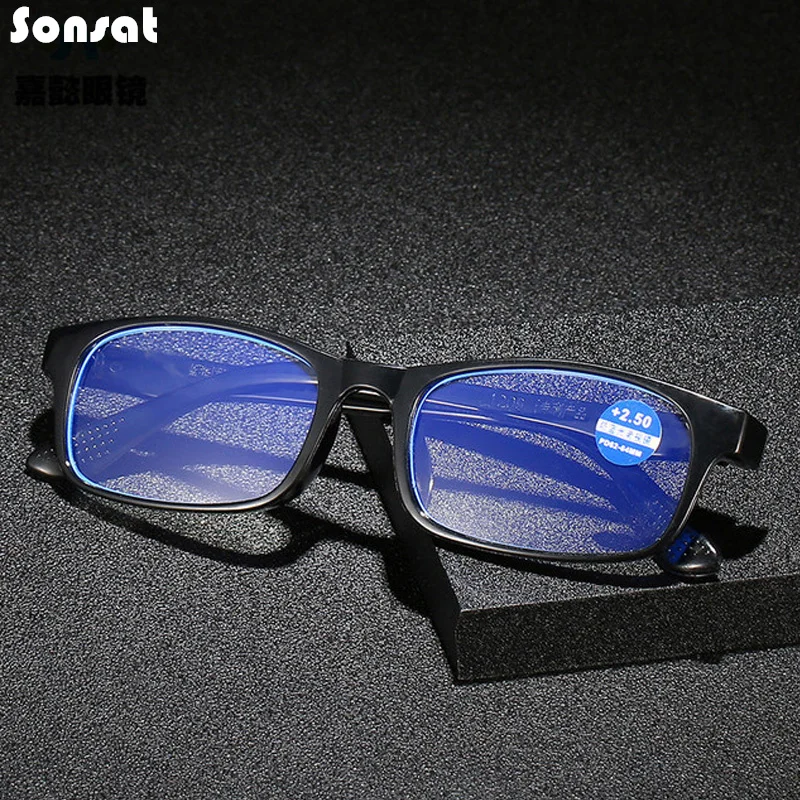 Очки для чтения с защитой от сисветильник мужчин и женщин компьютерные