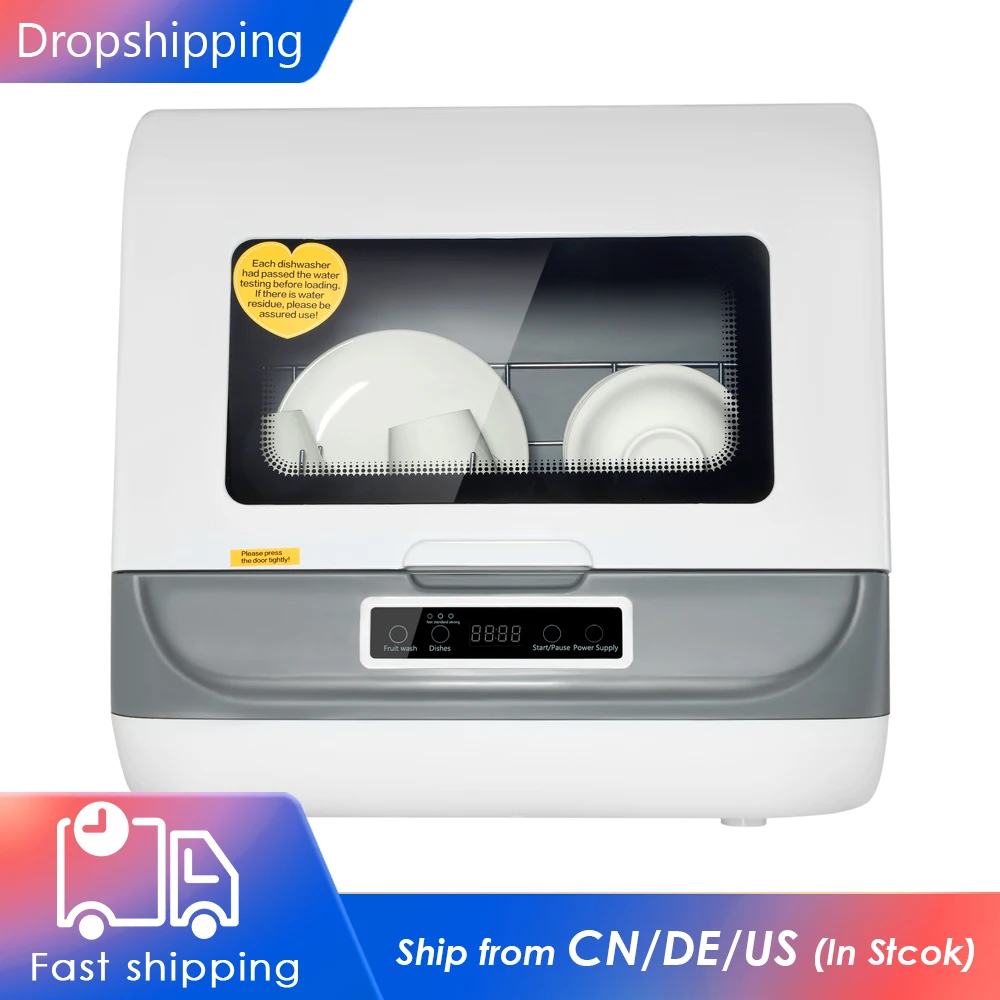 

Dishwasher full-automatic domestic desktop small disinfection cabinet mini intelligent embedded dishes mini washing machine