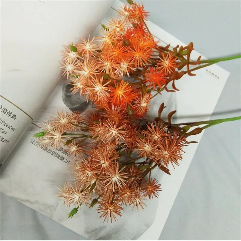 Искусственные цветы имитация одуванчика для дома Свадебные Декоративные