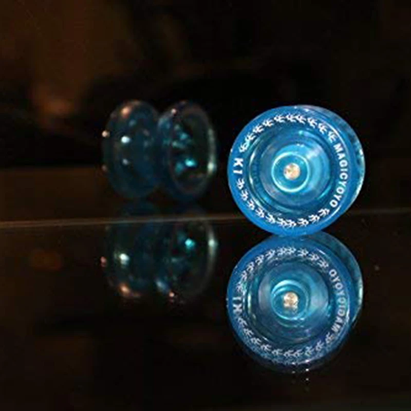 MAGIC YOYO Crystal Blue K1 отзывчивый мяч Yoyo 3 струны + перчатка сумка подарок | Игрушки и
