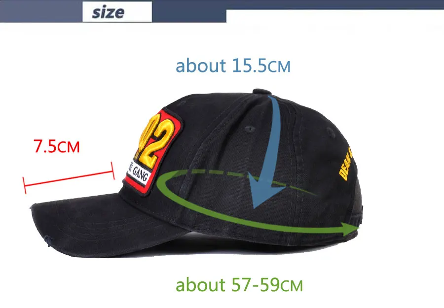 DSQICOND2 бренд DSQ Casquette шапки с однотонным узором шапки с буквами DSQ2 Casquette папа хип-хоп бейсболка Snapback кепки для мужчин и женщин