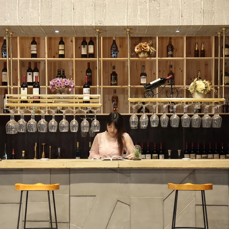 Подвесной Стеллаж Из Нержавеющей Стали Для Хранения Винных Бокалов стойка для