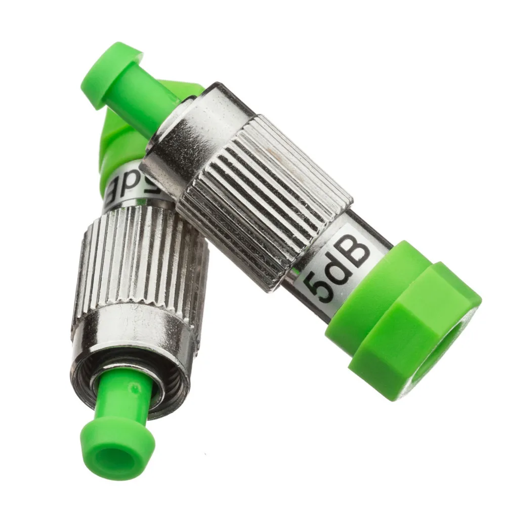 5PCS/bag FC APC female to male 5dB fiber optic Attenuator FC APC female male Fiber Optic Attenuator Adapter