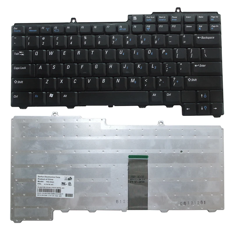 Английская клавиатура для Dell Inspiron 1501 1505 630M 640M 6400 9400 E1405 E1505 E1705 PP23L Vostro 1000 XPS M140 M1710 -