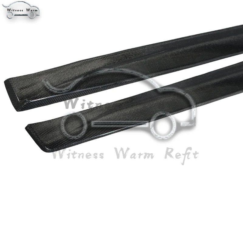 Для M4 боковые юбки из углеродного волокна Боковой бампер фартук для губ BMW F82 F83 Coupe