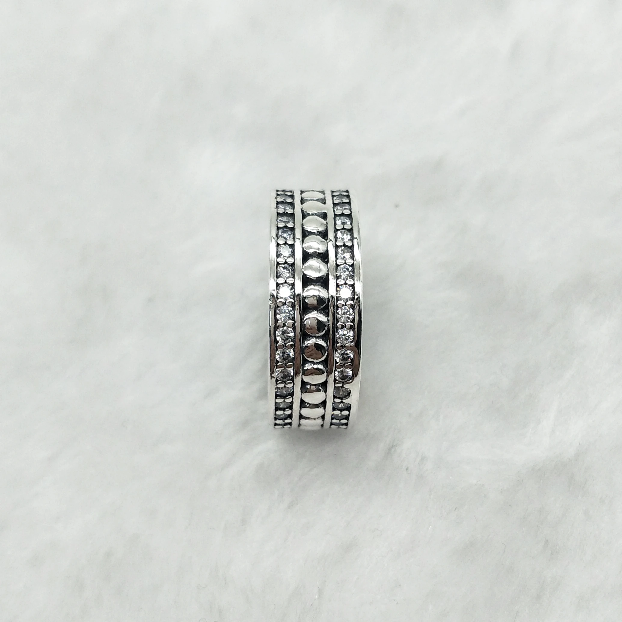 

Vintage classic high quality round bead ring women fashion jewelry factory wholesale