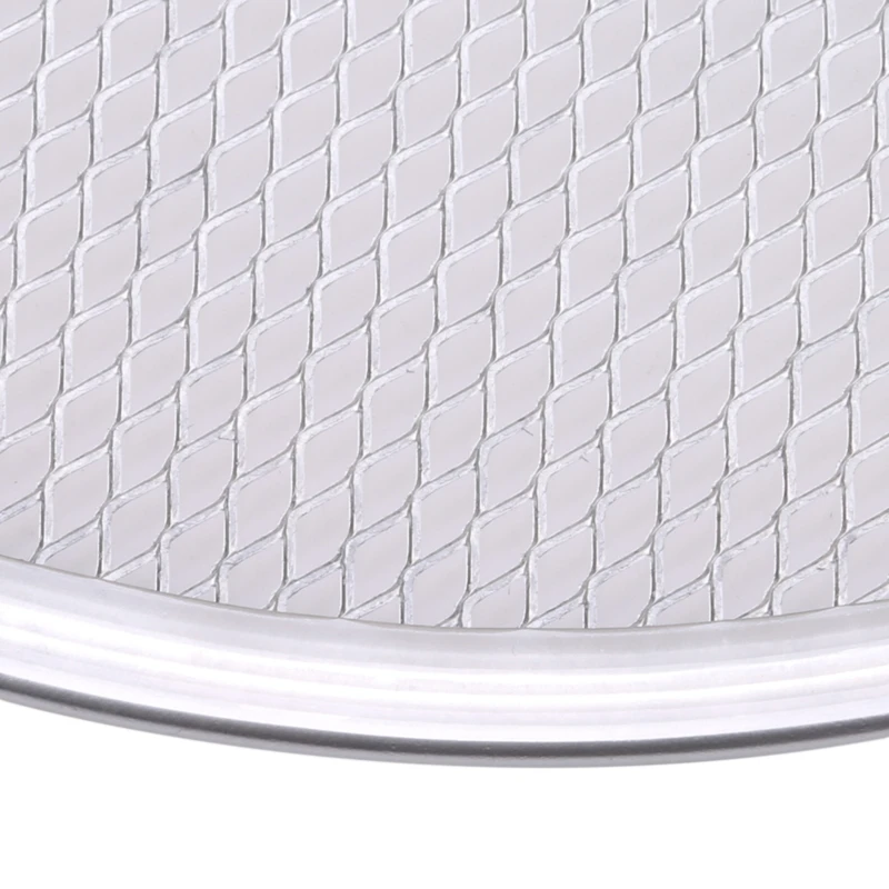 

New 8inch-12inch Seamless Aluminum Pizza Screen Baking Tray Metal Net Bakeware Kitchen Tools Pizza Accessorios