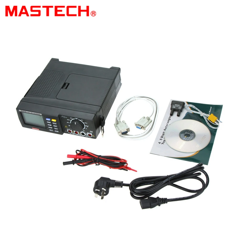 MASTECH MS8040 22000 отсчетов настольный мультиметр True RMS фильтрация низких частот с интерфейсом RS-232