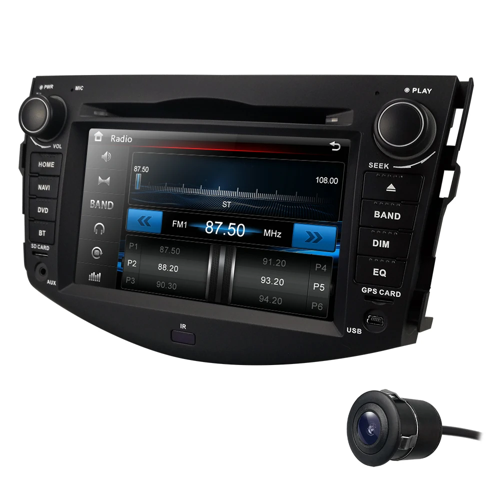 Для TOYOTA RAV4 2006 2007 2008 2009 2010 2011 2012 автомобильный DVD плеер GPS стерео радио карта камера