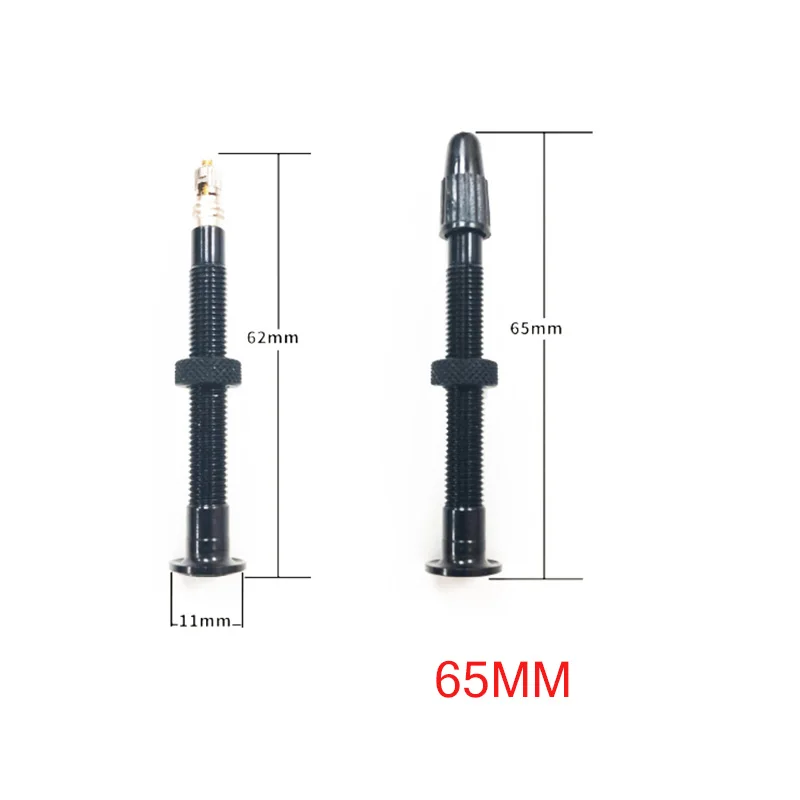 Бескамерный клапан для велосипеда из углеродного сплава 54/65/95 мм бескамерная