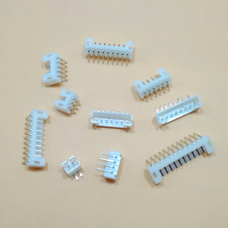 Коннектор JST с прямоугольным штекером 100 шт. PH 2 0 мм 10Pin белый|connector|pcs connectorpcs |