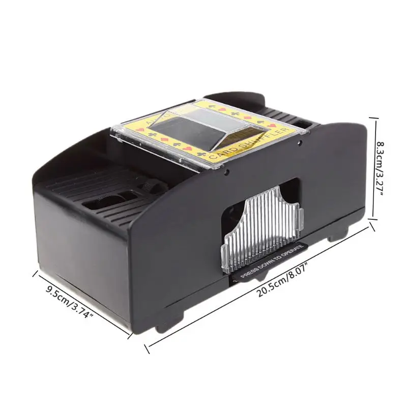 Automatic Poker Card Shuffler Board Games Battery Operated Playing Cards Shuffle for Game | Спорт и развлечения