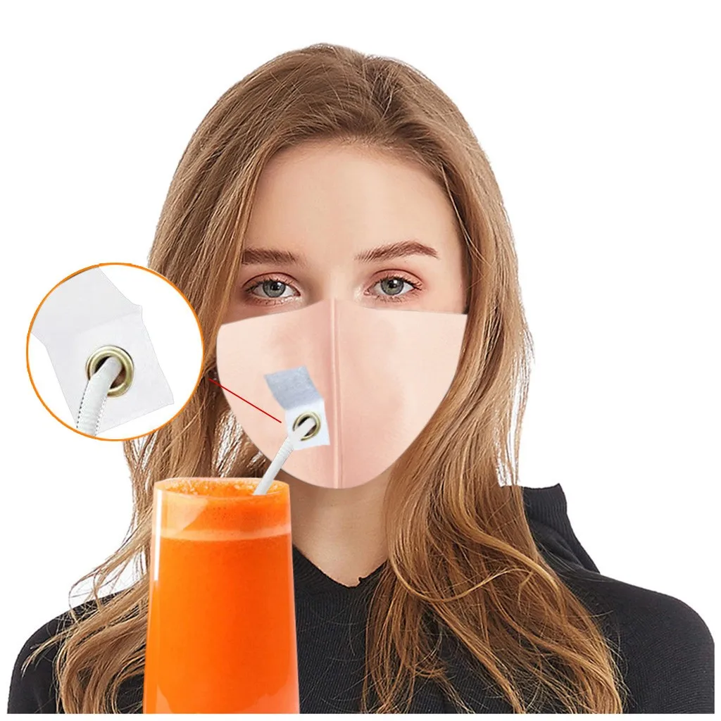 6 шт Косплей флаг взрослых маски для распития напитков многоразовый моющийся