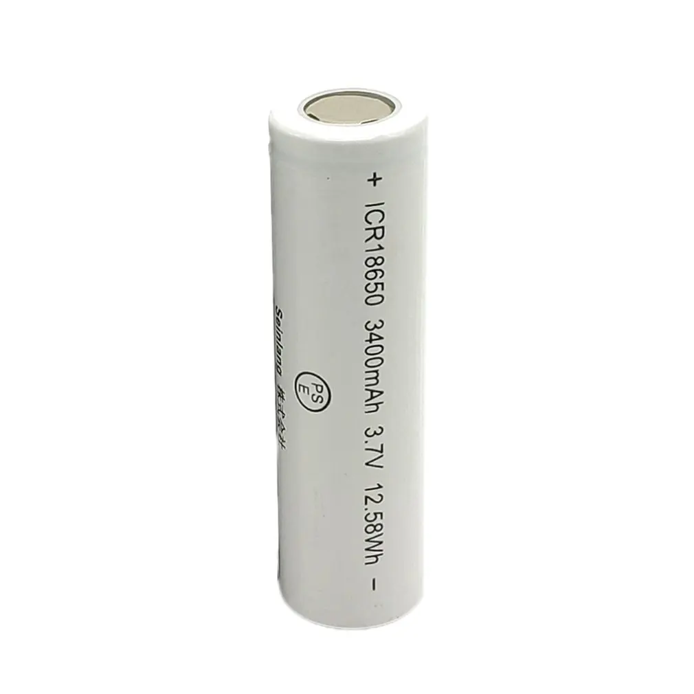 

Durable Safe Stainless Steel 3.7v Pointed Flat Head Warmer Lithium Battery 3400mah Rechargeable Battery