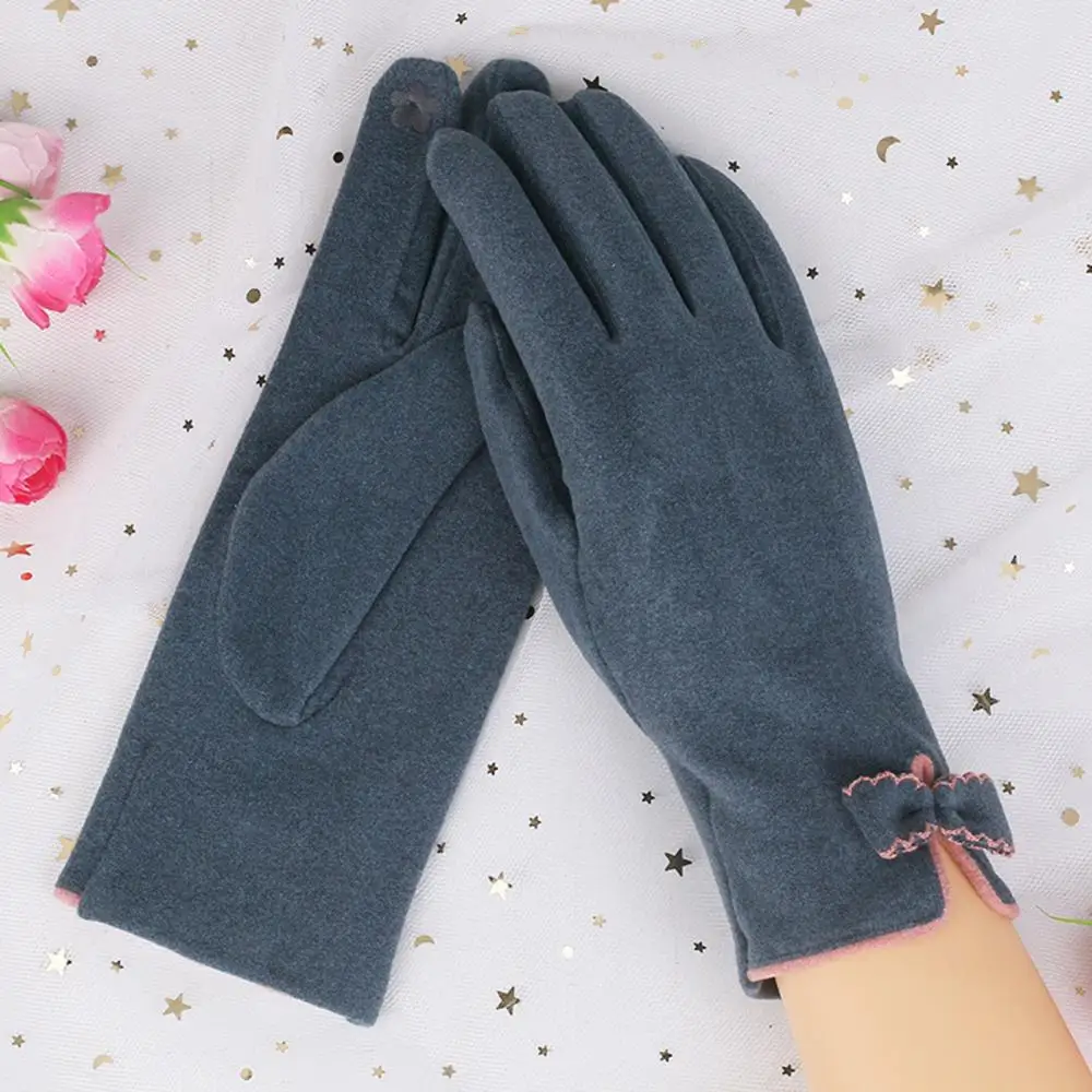 

1 Pair Winter Gloves Women Warm Plush Gloves Touch Screen Gloves Windproof Waterproof Full Finger Gloves Mittens handschoenen