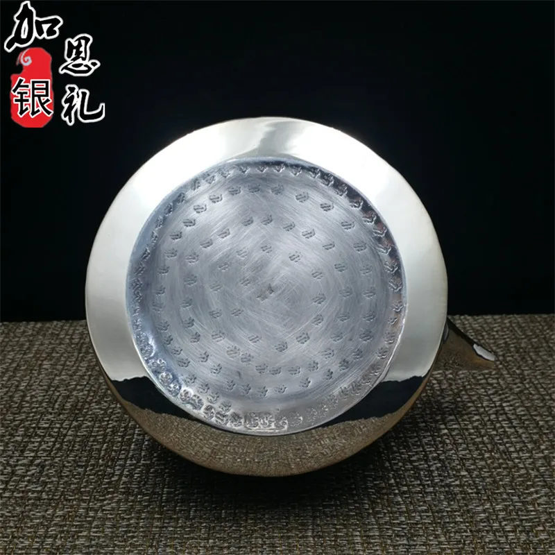 Чай горшок портативный чайник серебро горячая вода 1200 мл воды чайный набор