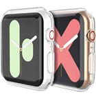 Чехол для часов Apple Watch Series 5 4 40 мм 40 мм, мягкий 360 тонкий чистый ТПУ чехол для iWatch 321 42 мм 38 мм
